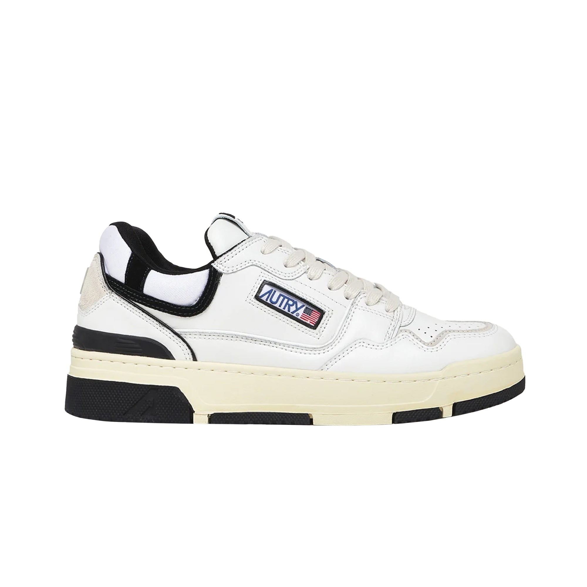 CLC Low Leather White Black