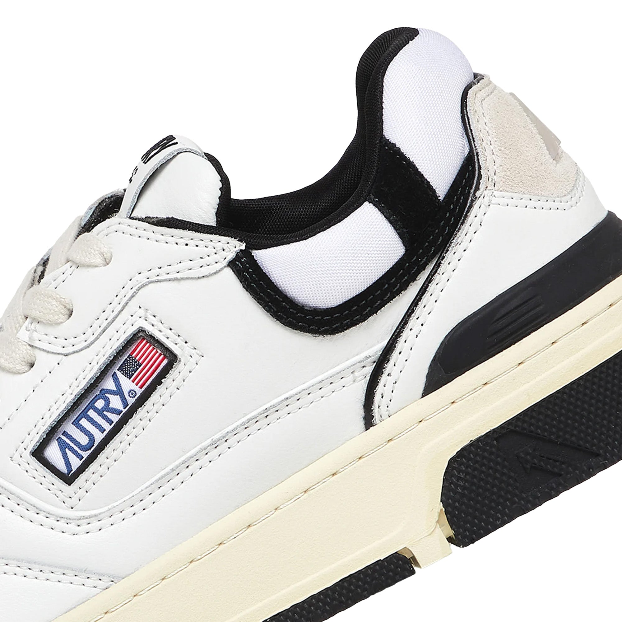 CLC Low Leather White Black