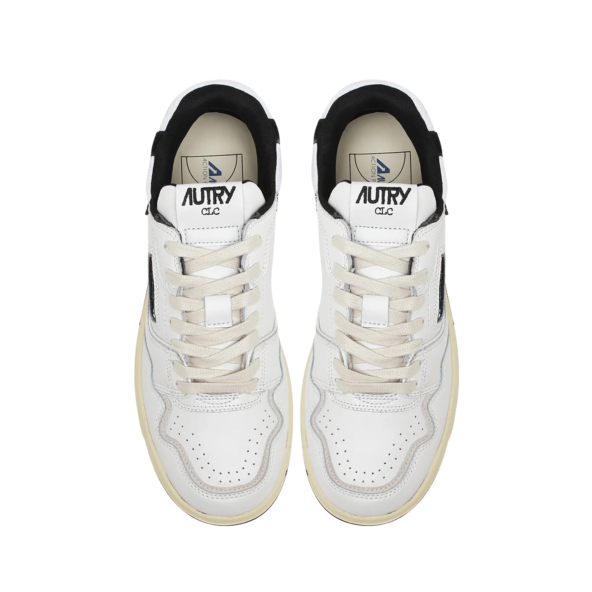 CLC Low Leather White Black