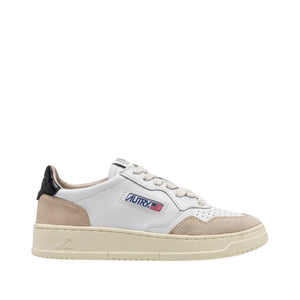 Medalist Low Suede White Black