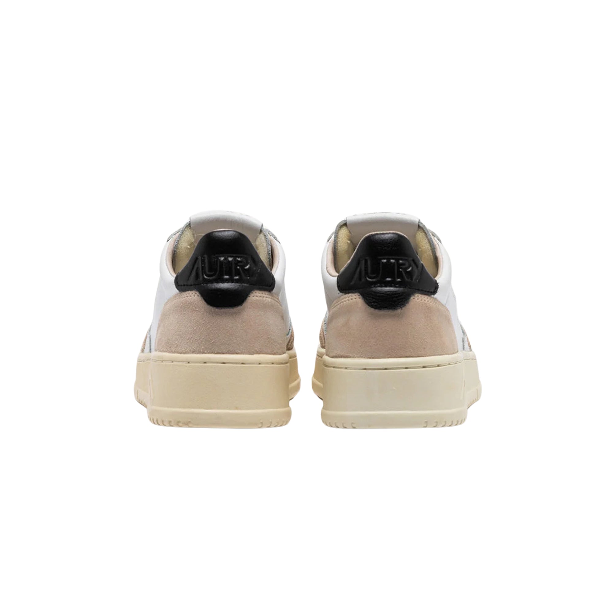 Medalist Low Suede White Black