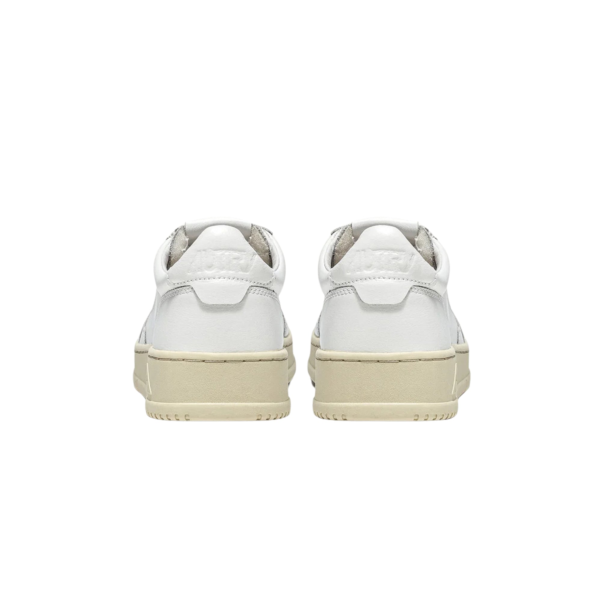 Medalist Low Leather White