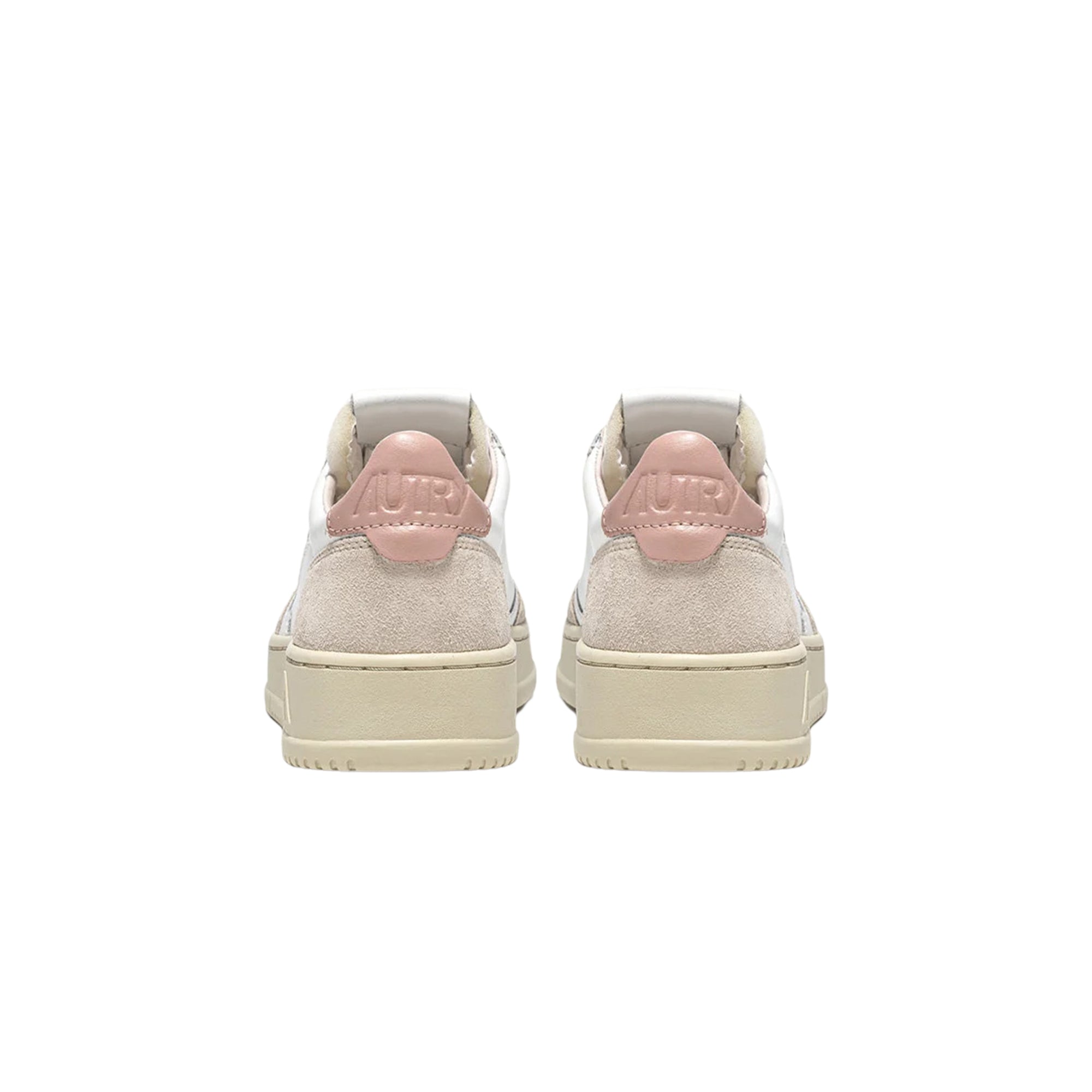 Medalist Low Suede White Powder