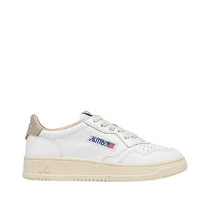 Medalist Low Leather White Tidal