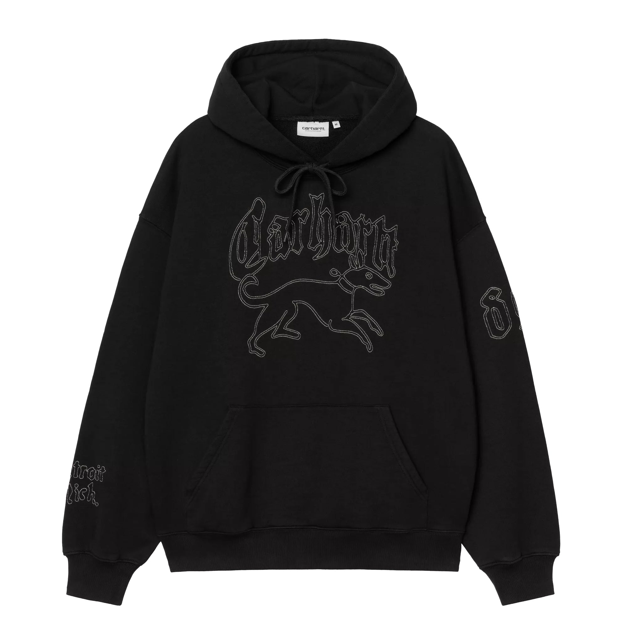 Hooded Hackwork Sweatshirt