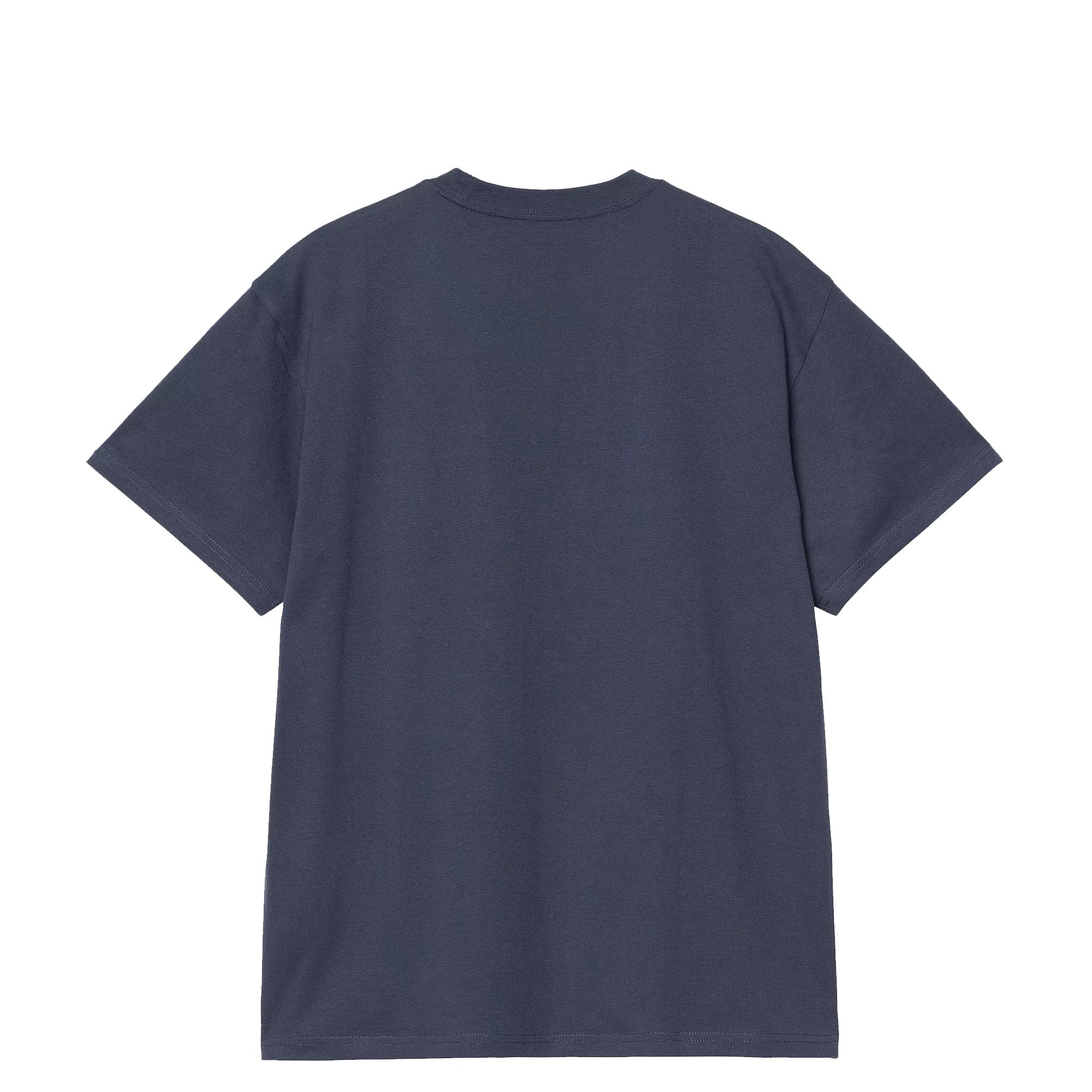 SS Pocket Heart T-Shirt Blue