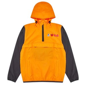 K-Way Half Zip Jacket Orange/Black