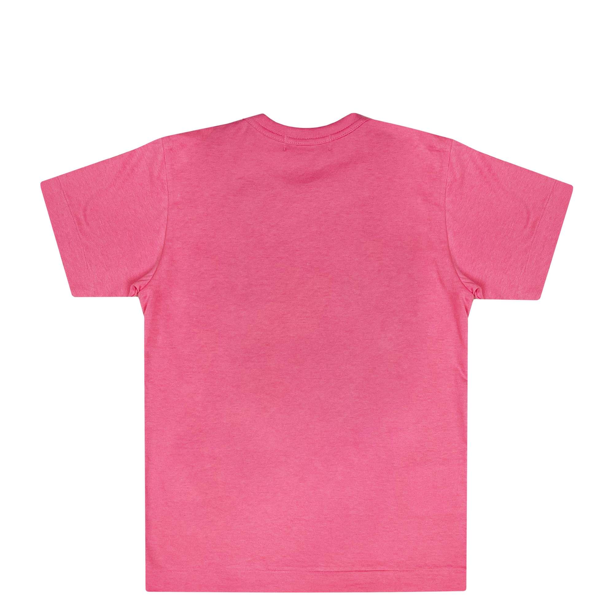Polka Dot Heart T-Shirt Pink