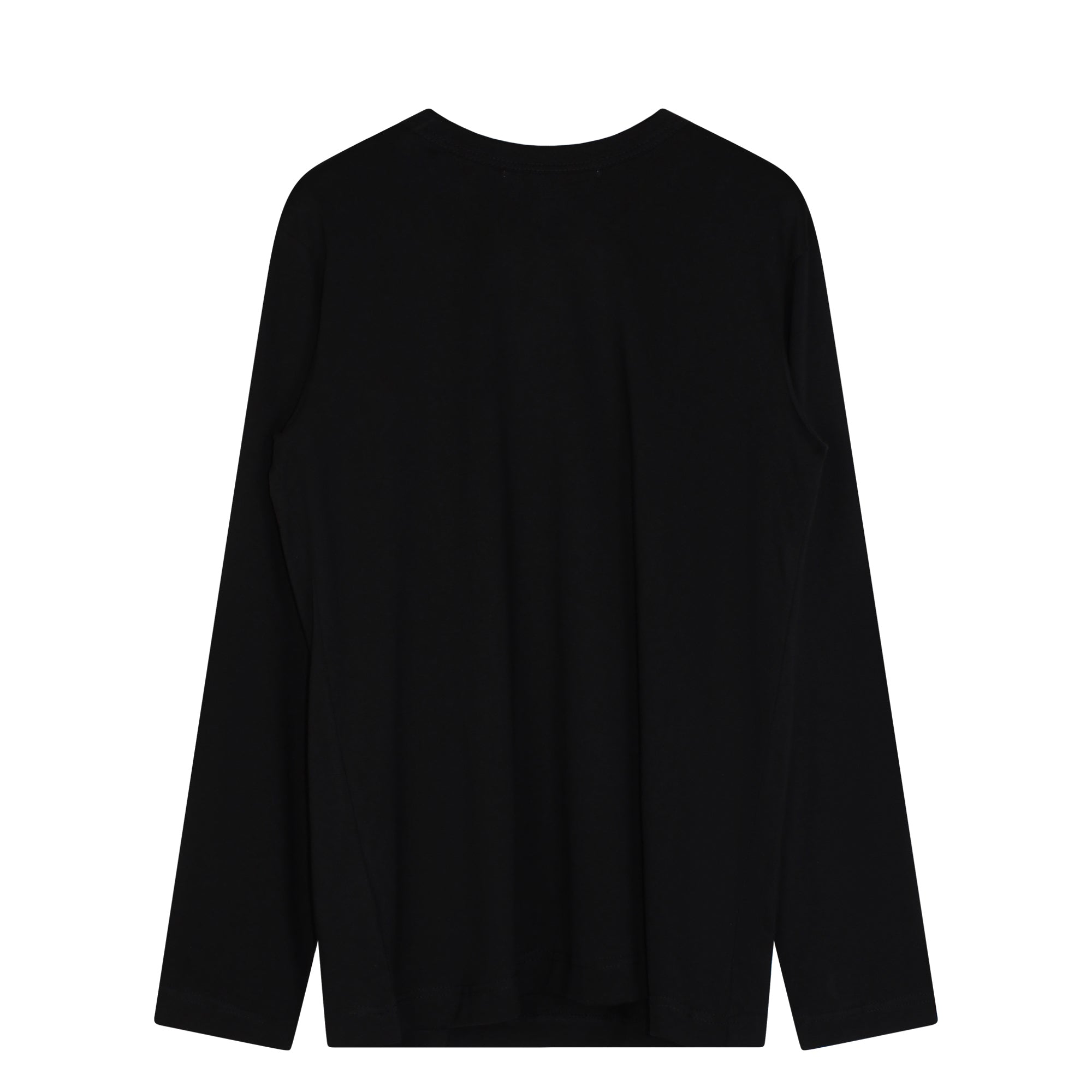 Printed Logo LS T-Shirt Black