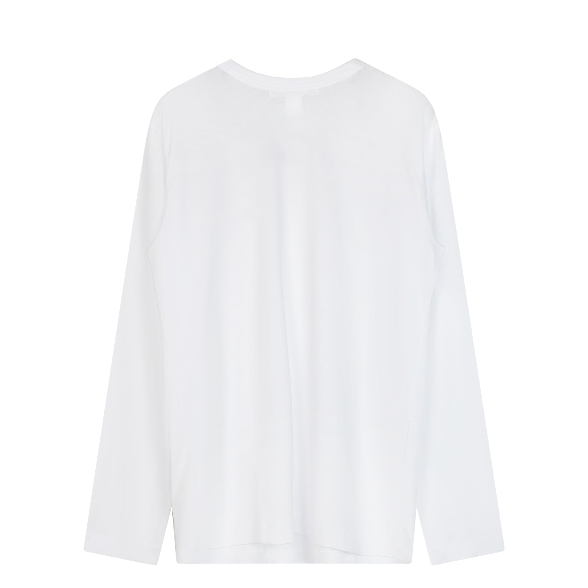 Printed Logo LS T-Shirt White