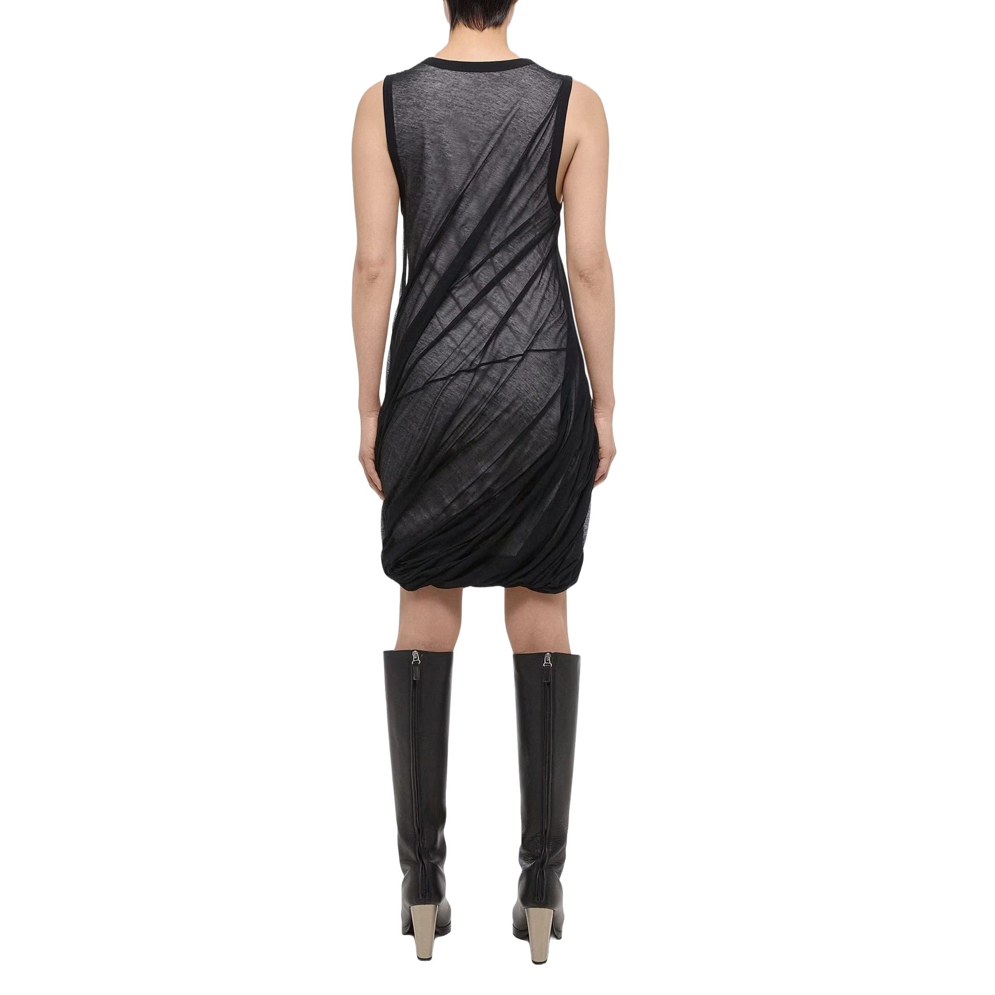 Jersey Bubble Dress Black