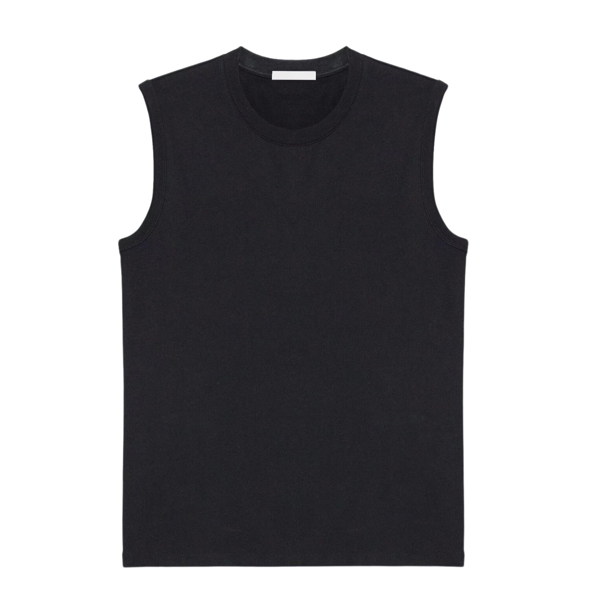 Logo Muscle Tank Black