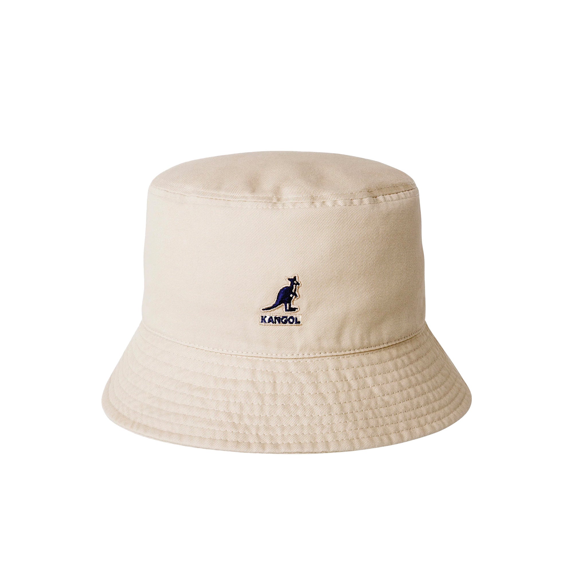 Washed Bucket Hat Beige