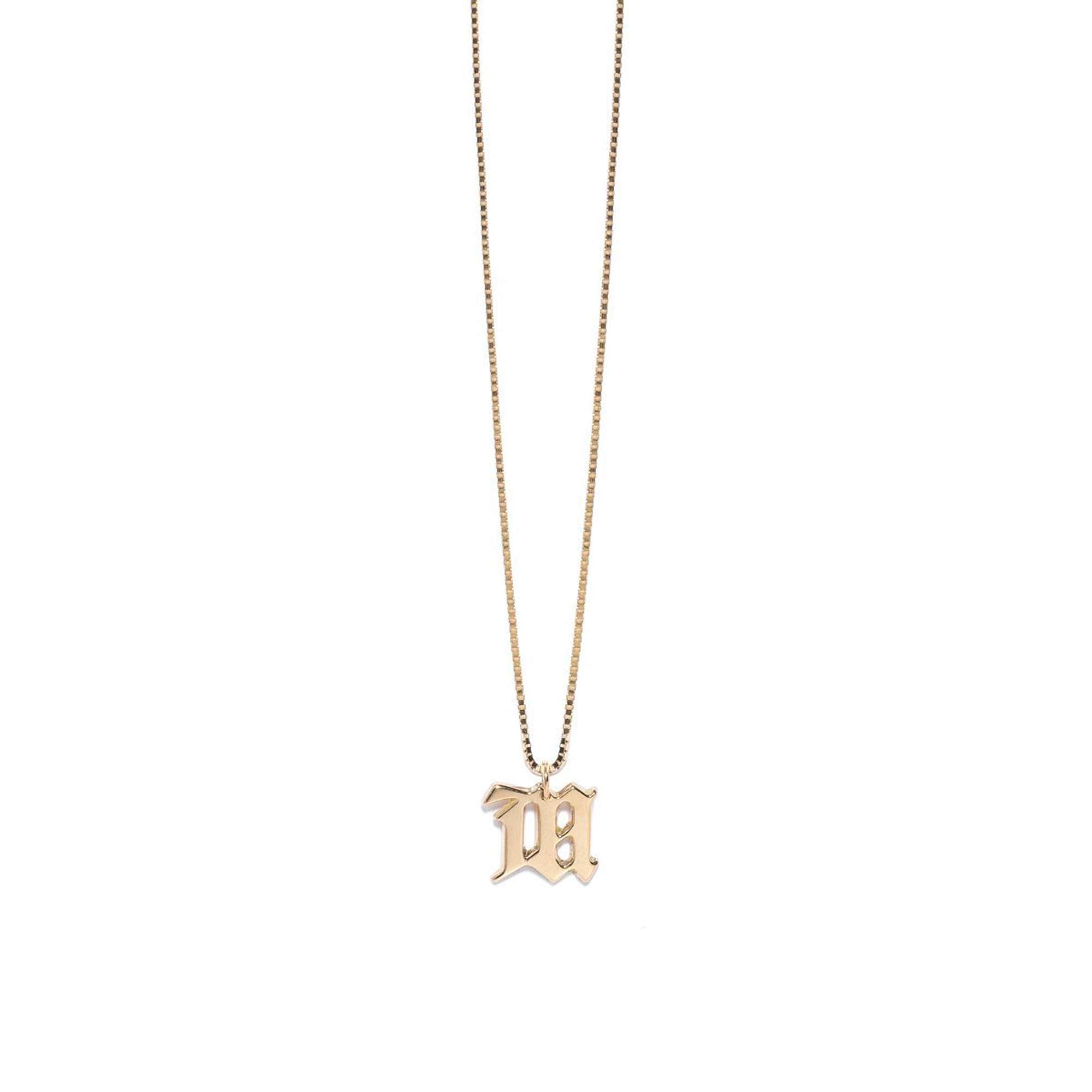 The M Necklace Gold