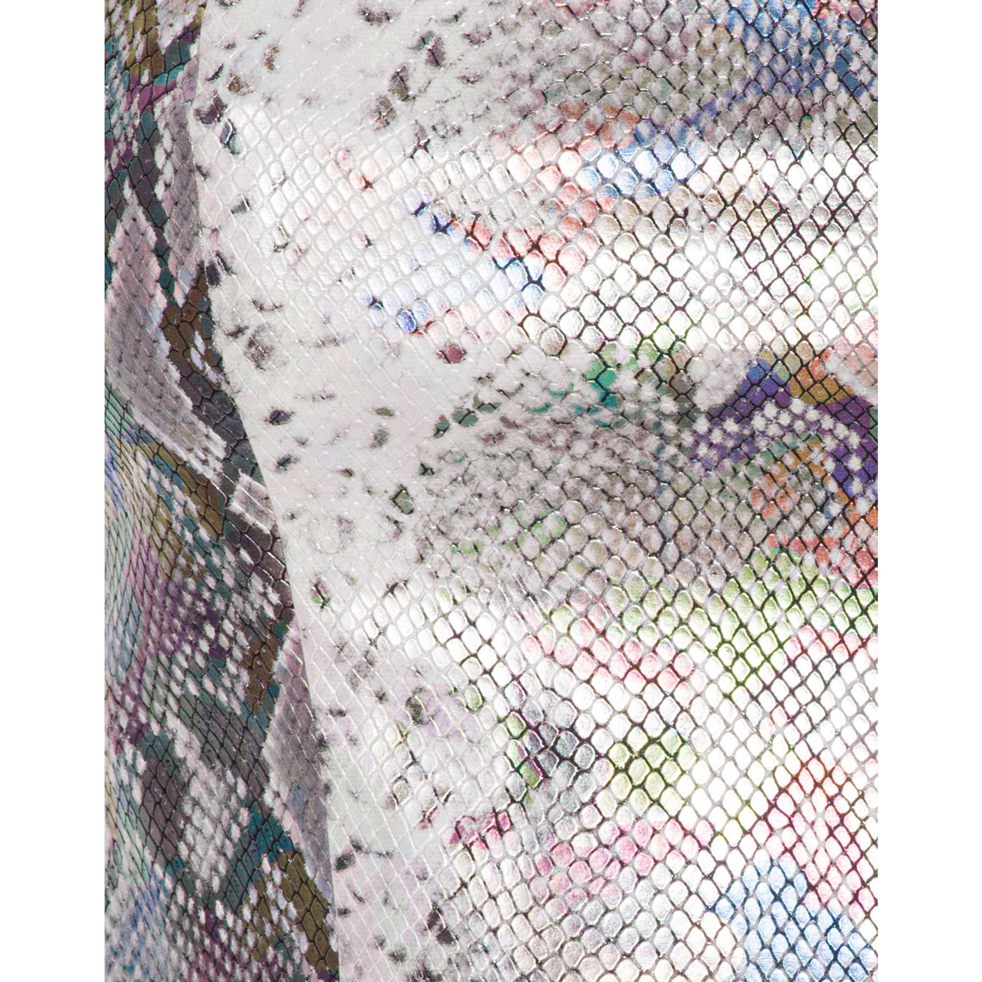 Snake PU Bandeau Top