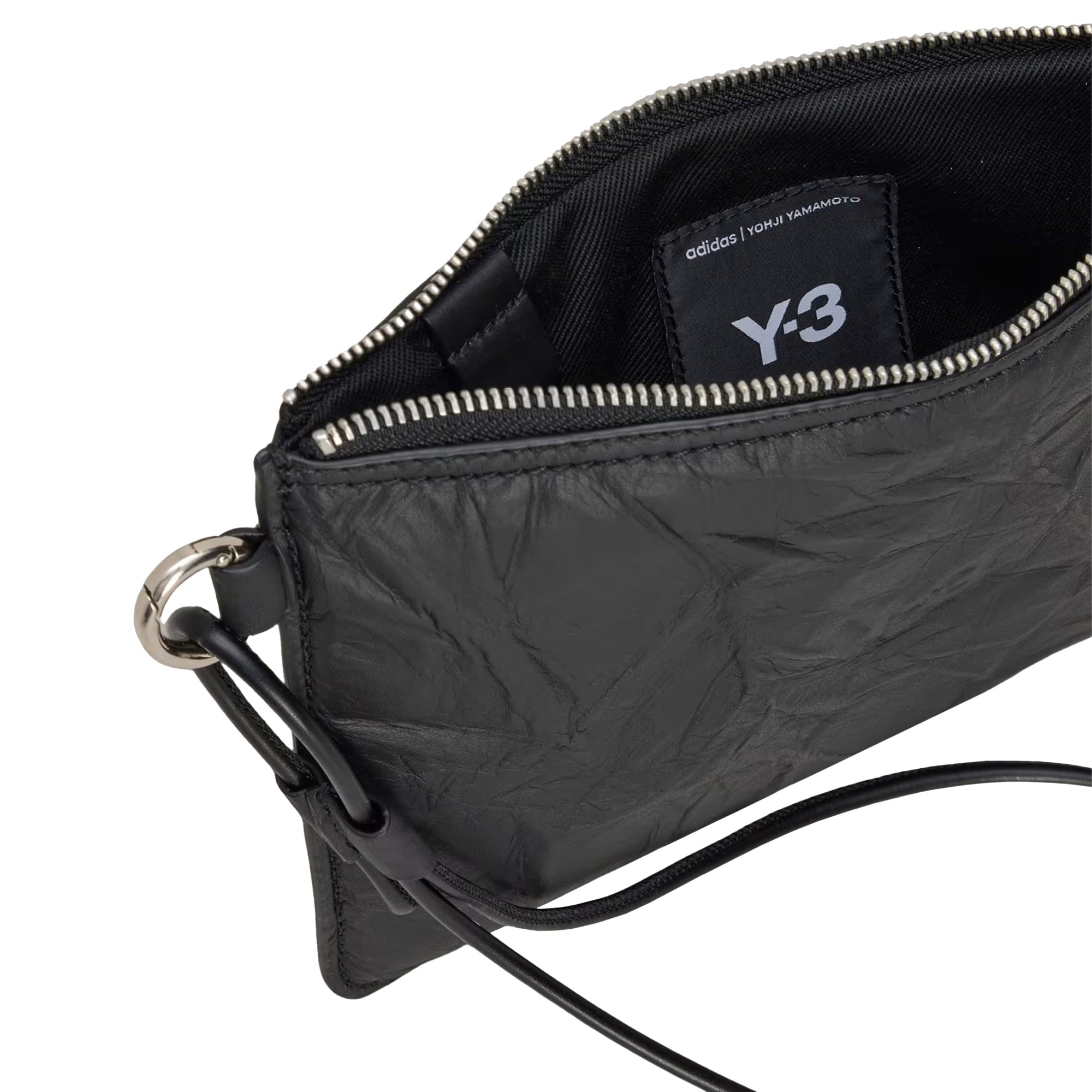 Crinkle Leather Pouch