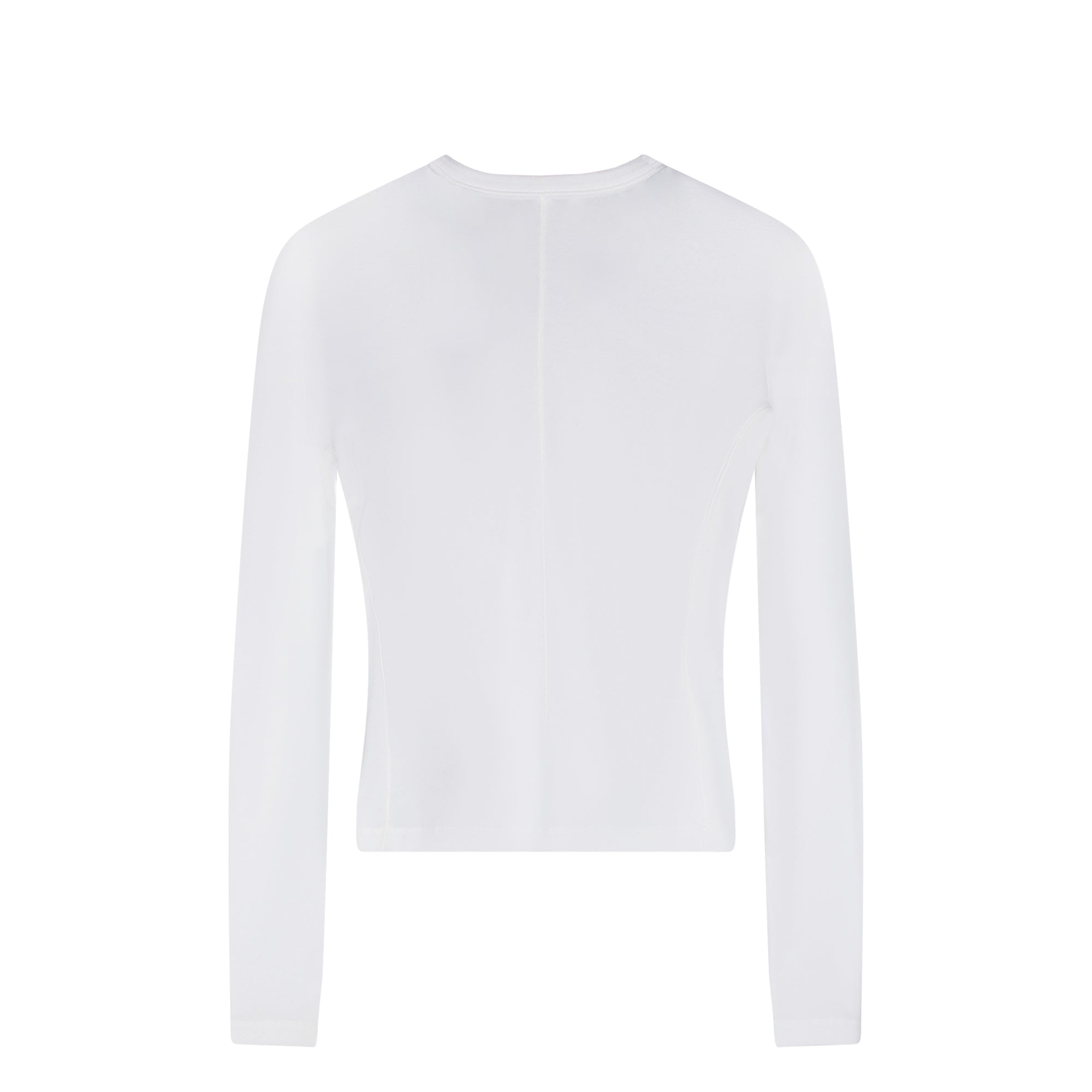 Fitted LS T-Shirt White