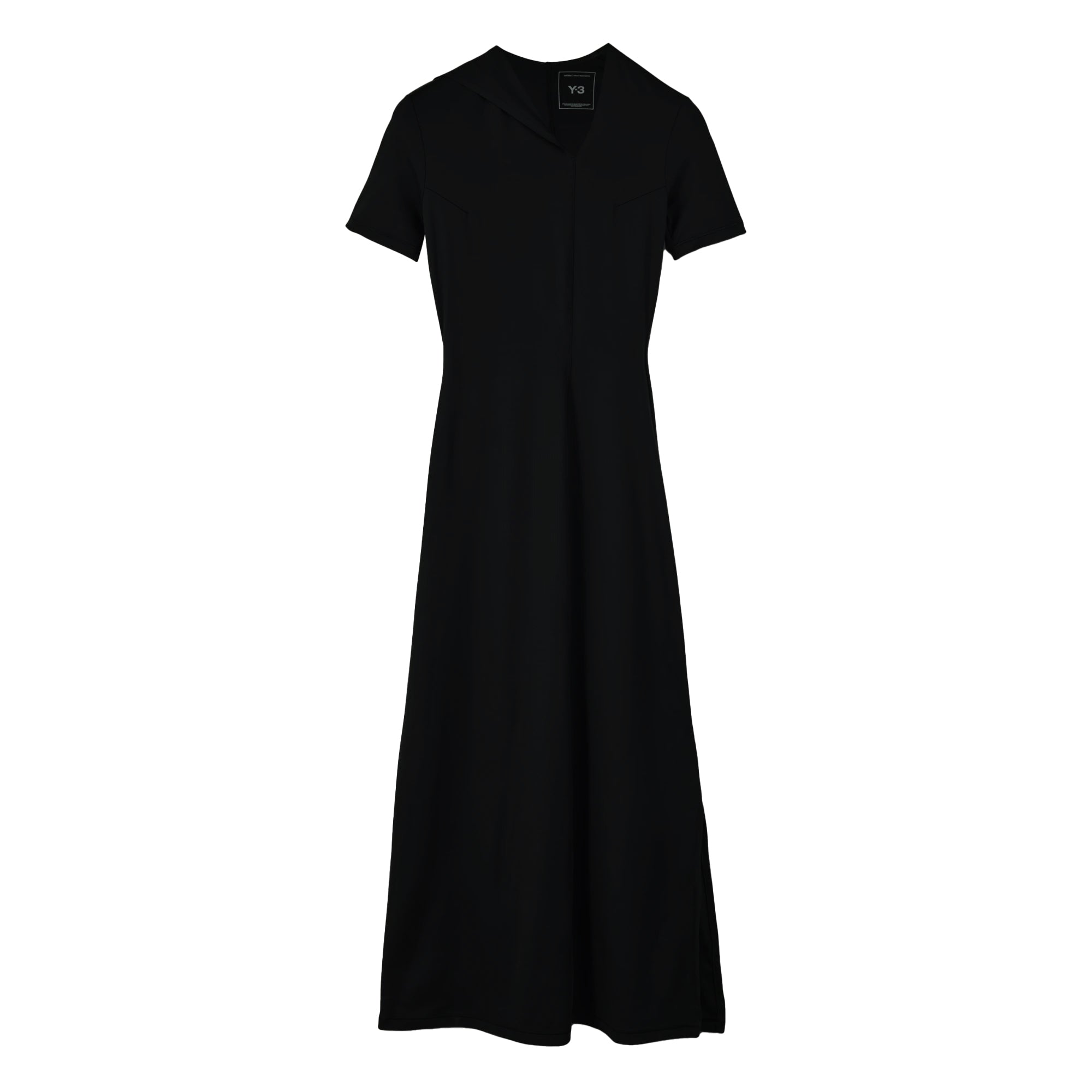 Fitted Neck Closure Dress