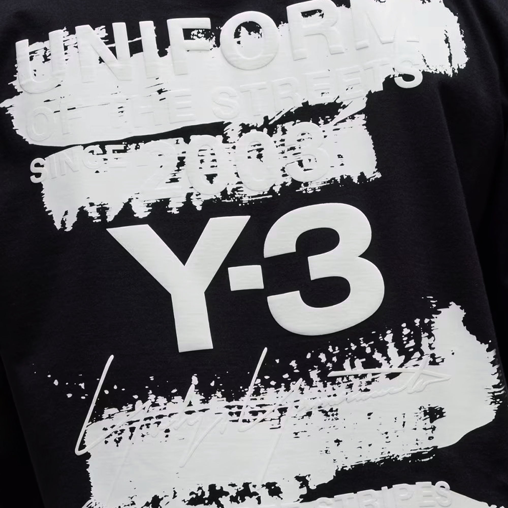 Graphic Short Sleeve Tee Black