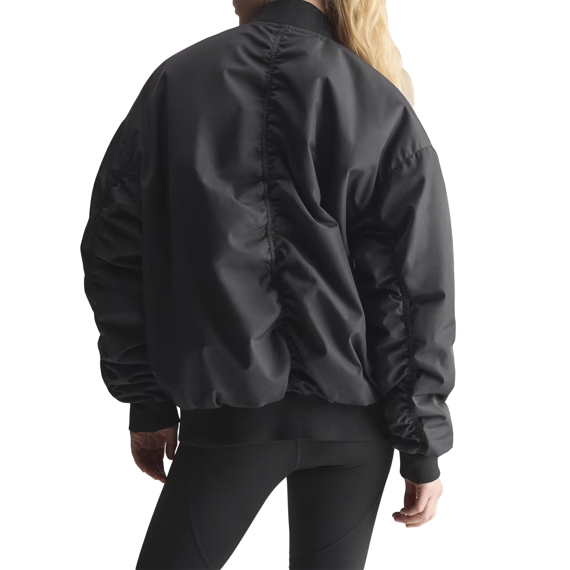 Woven Bomber Printed