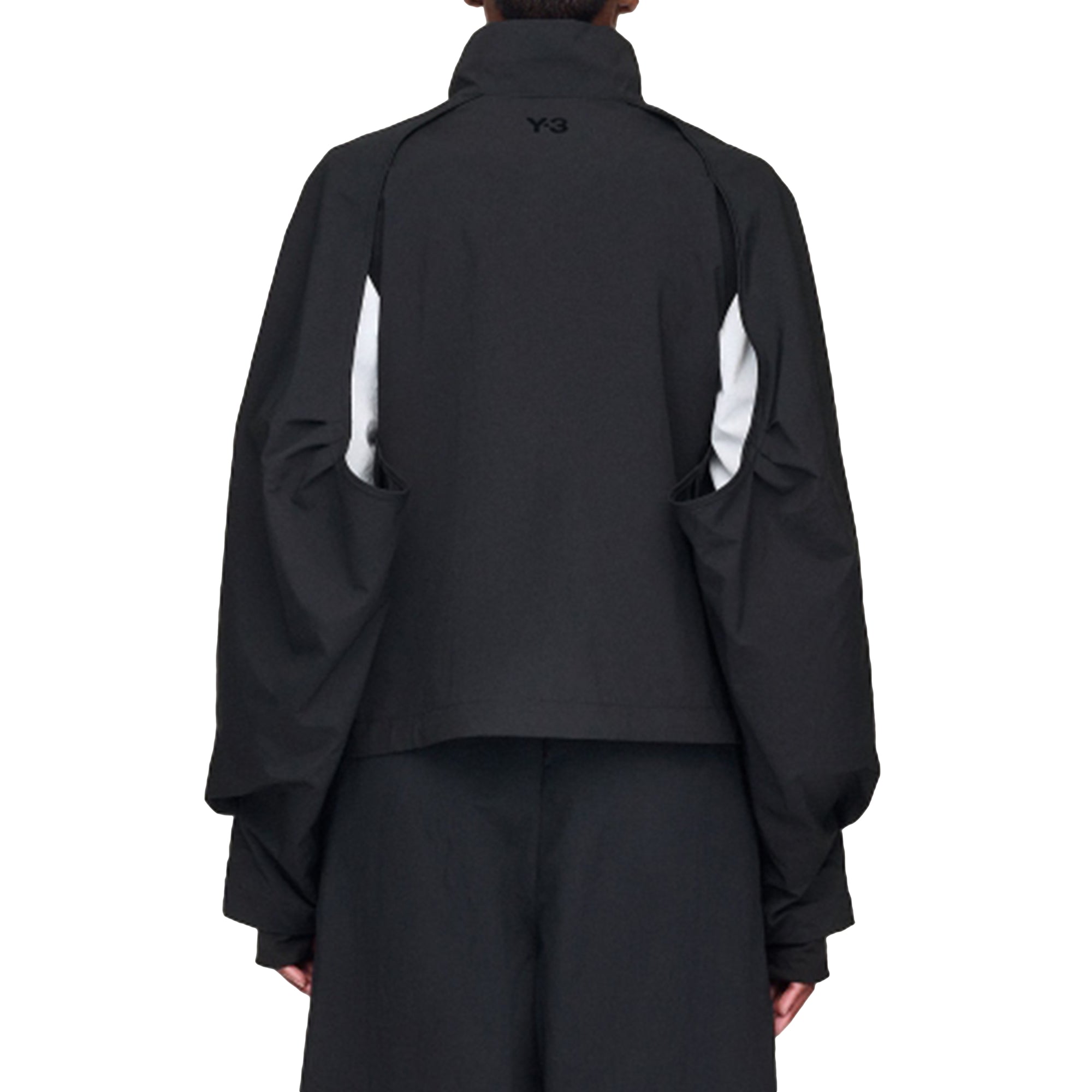 Cropped Nylon Jacket