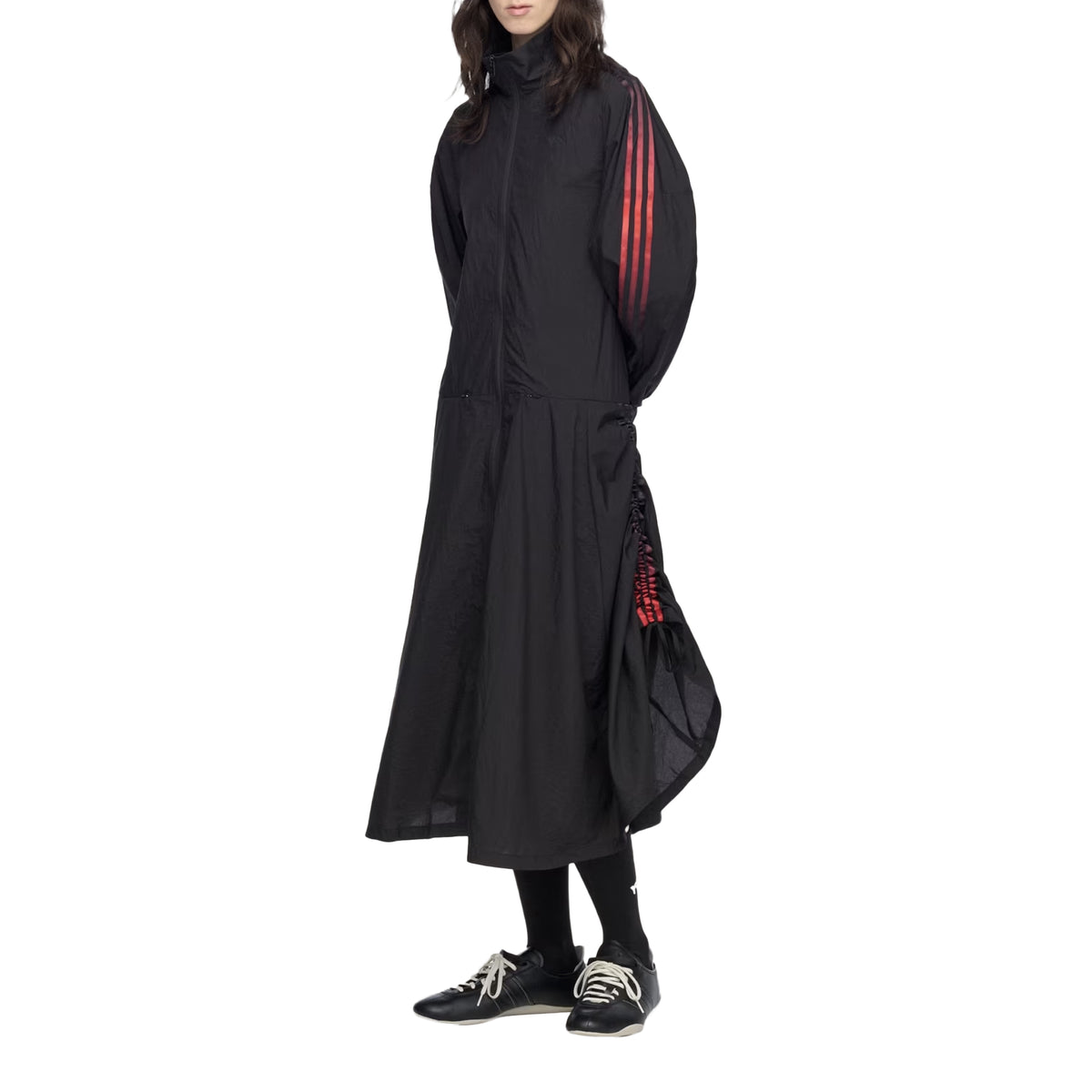Gradient 3 Stripes Nylon Track Dress