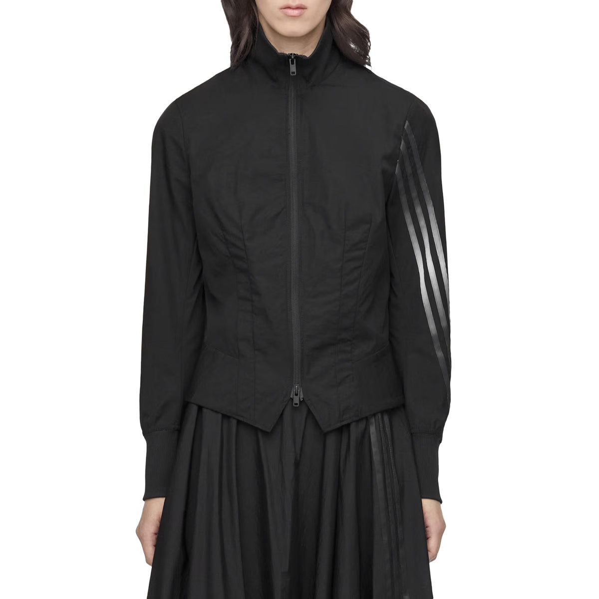 Gradient 3 Stripes Nylon Track Top