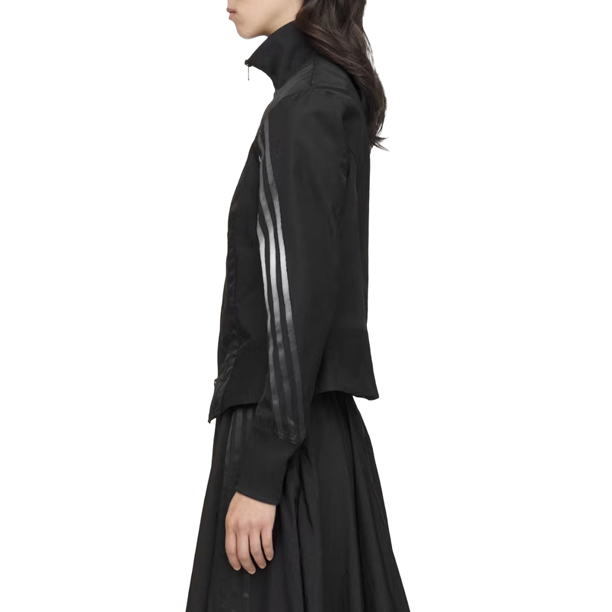 Gradient 3 Stripes Nylon Track Top