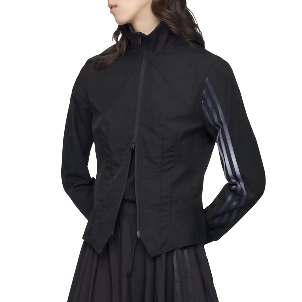 Gradient 3 Stripes Nylon Track Top
