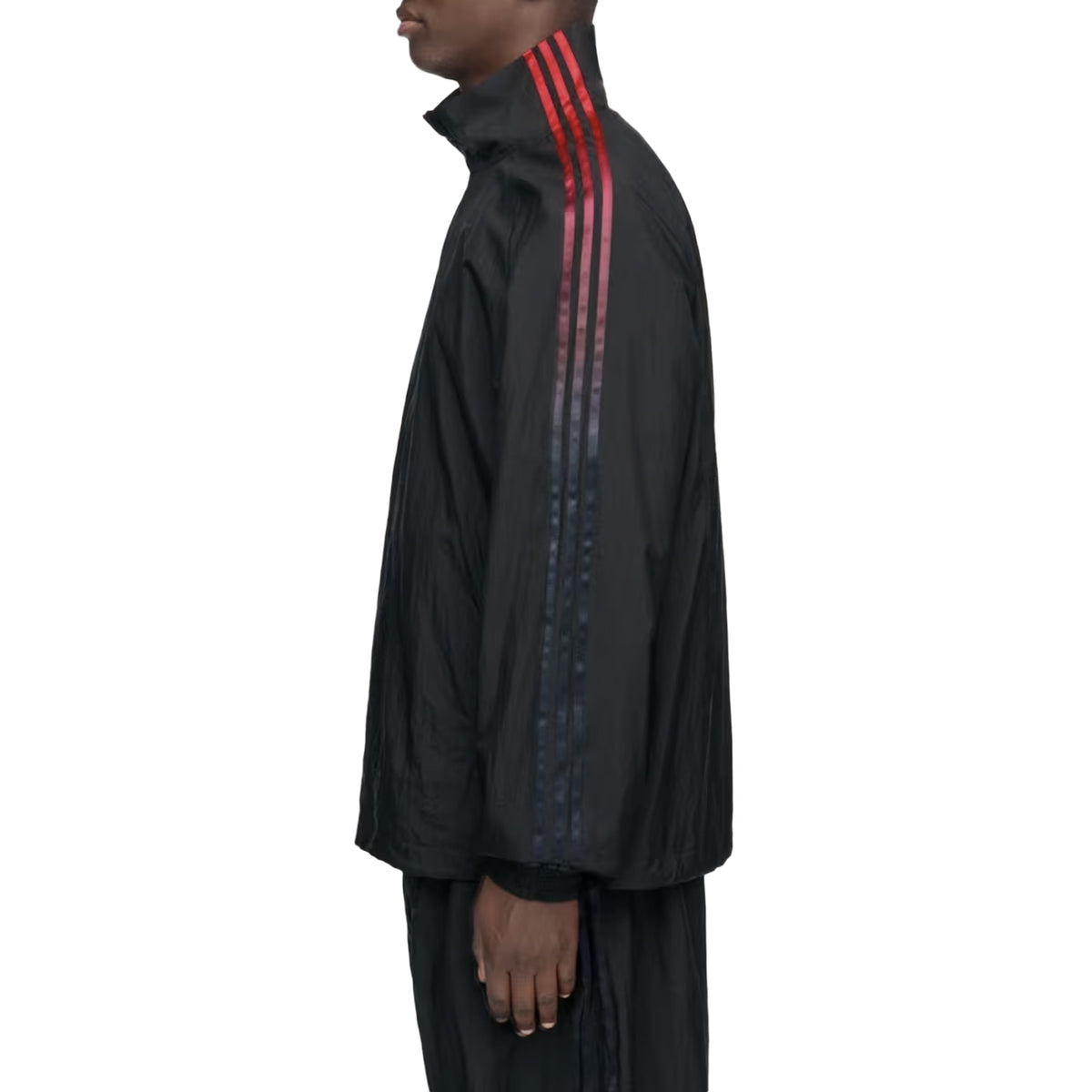 Gradient 3 Stripes Nylon Track Top