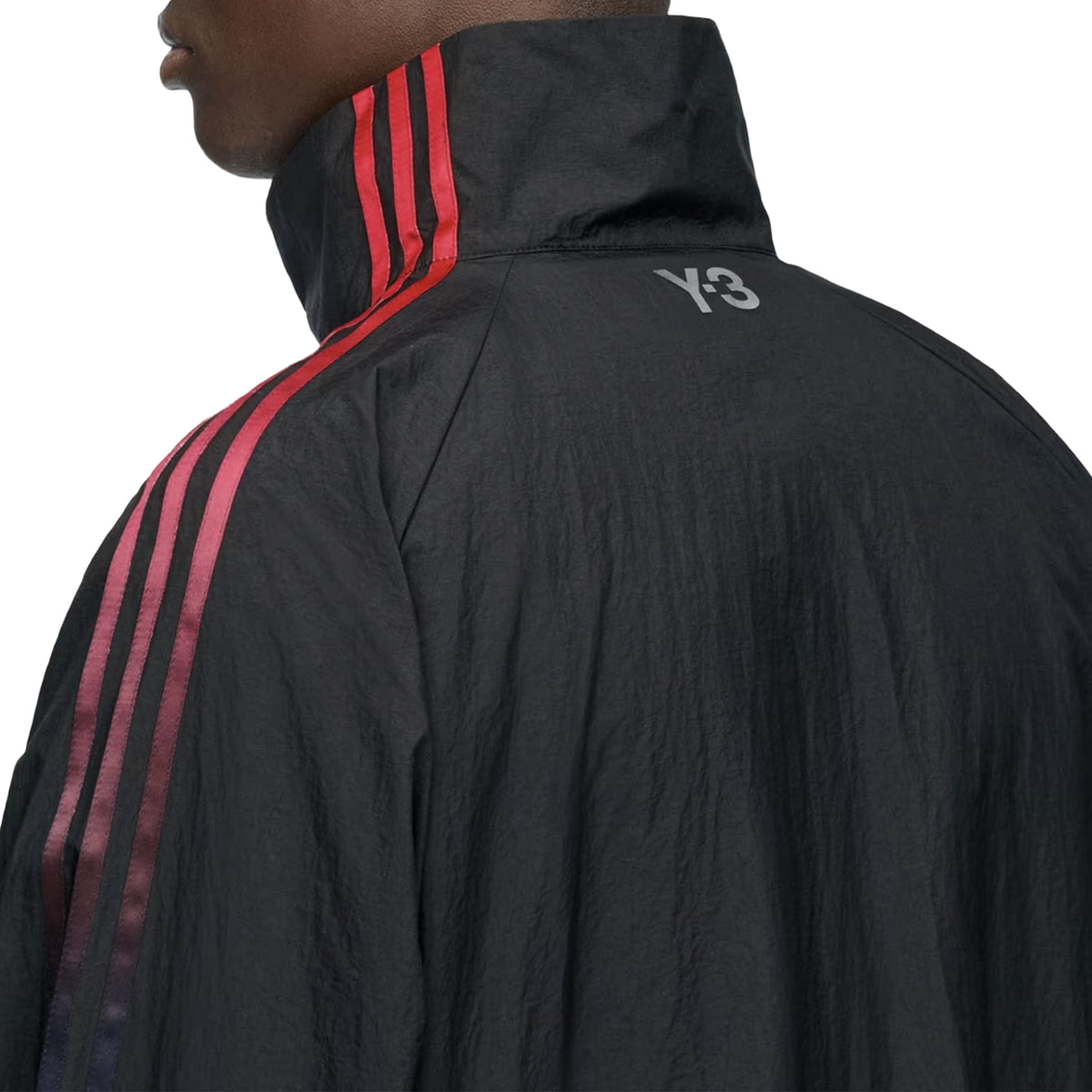 Gradient 3 Stripes Nylon Track Top