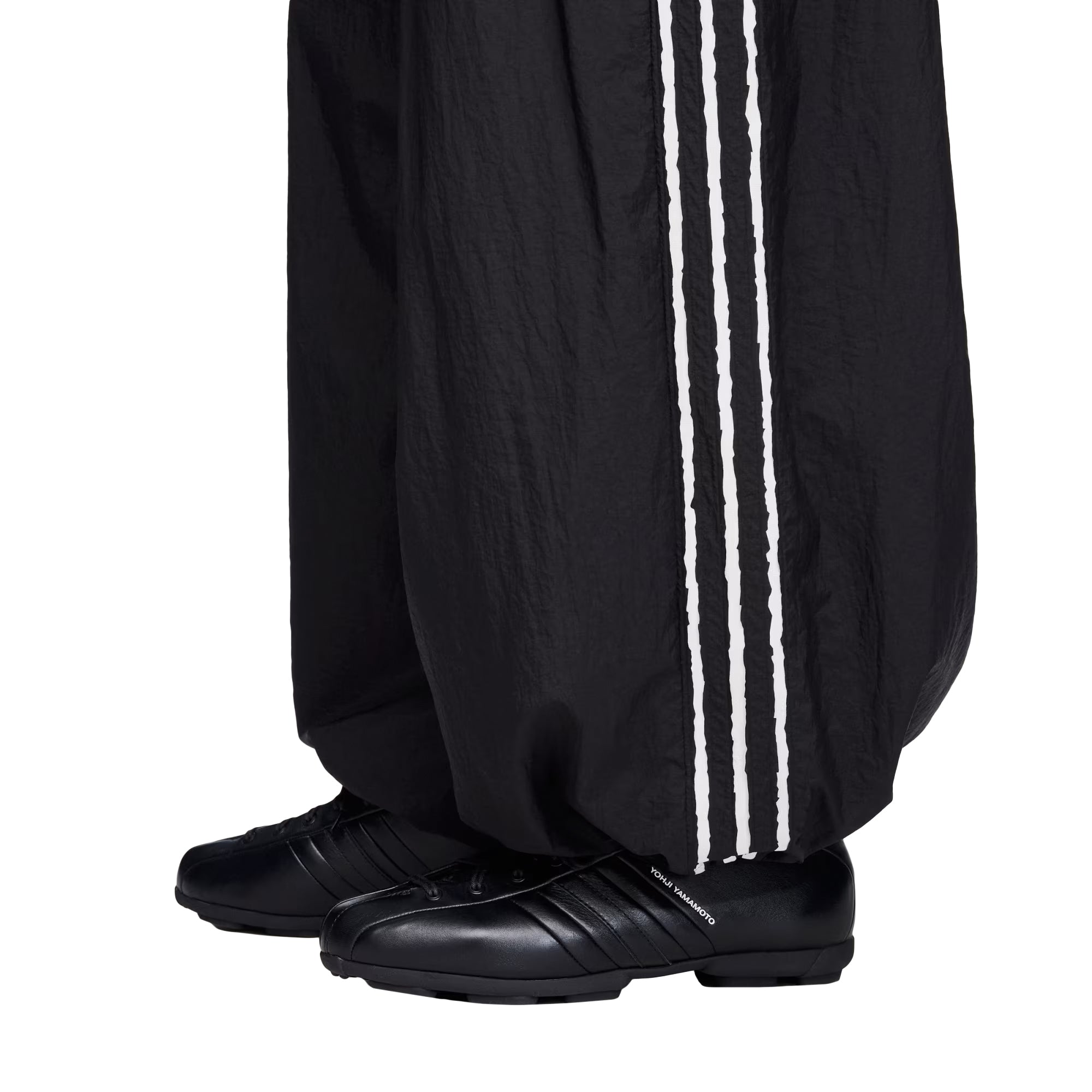 Raw Edge 3-Stripes Wide Pants