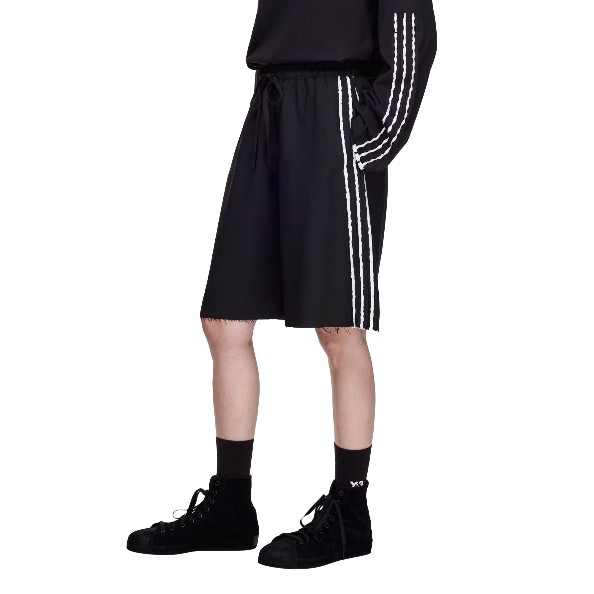 Sport Uniform Raw Cut 3-Stripes Short