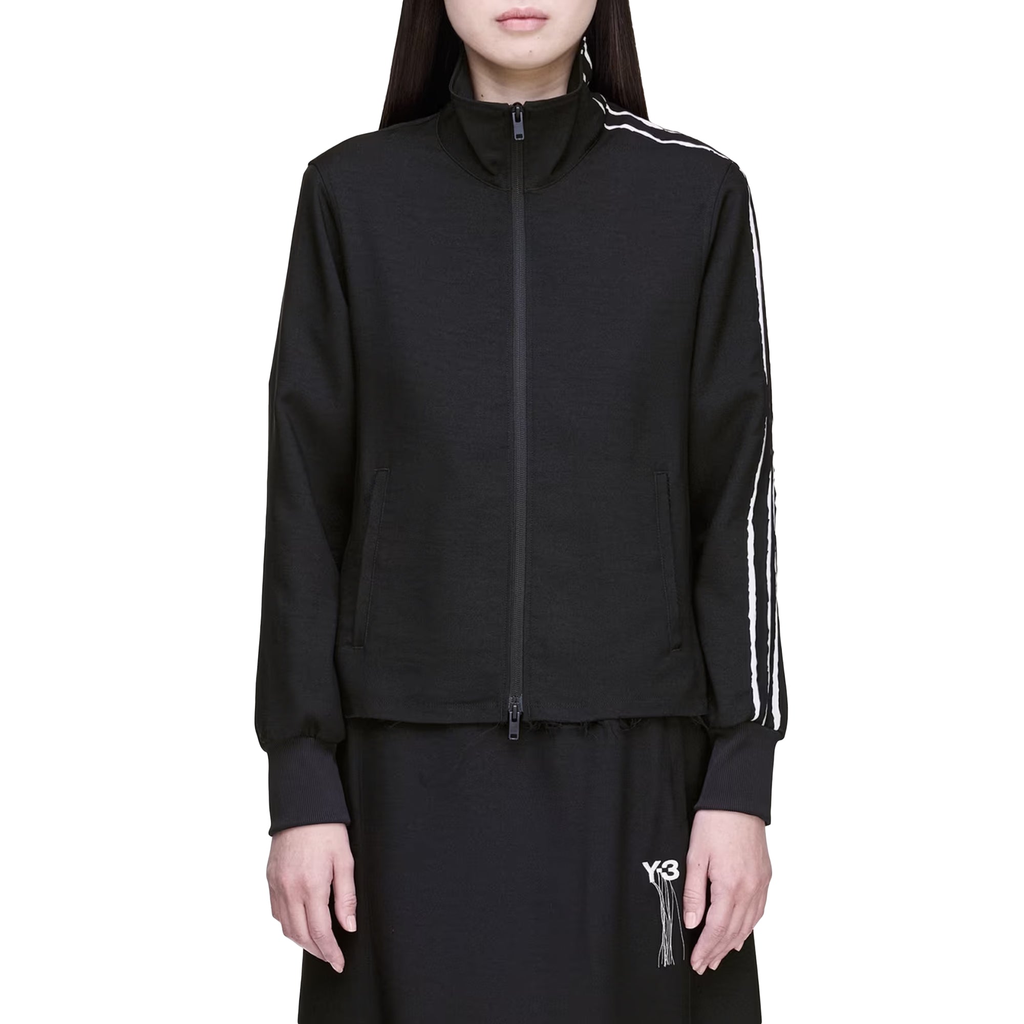 Sport Uniform Raw Cut 3-Stripes Track Top