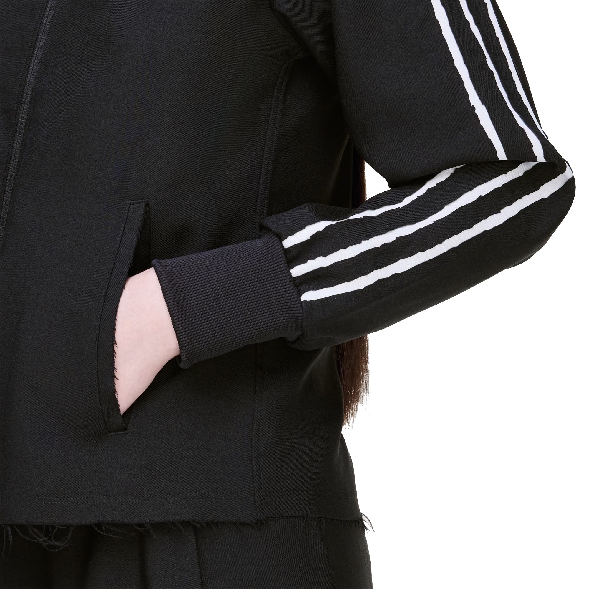 Sport Uniform Raw Cut 3-Stripes Track Top