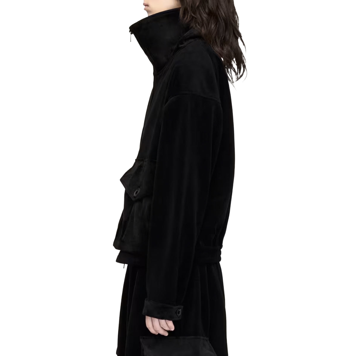 Velvet Corduroy Utility Blouson Jacket