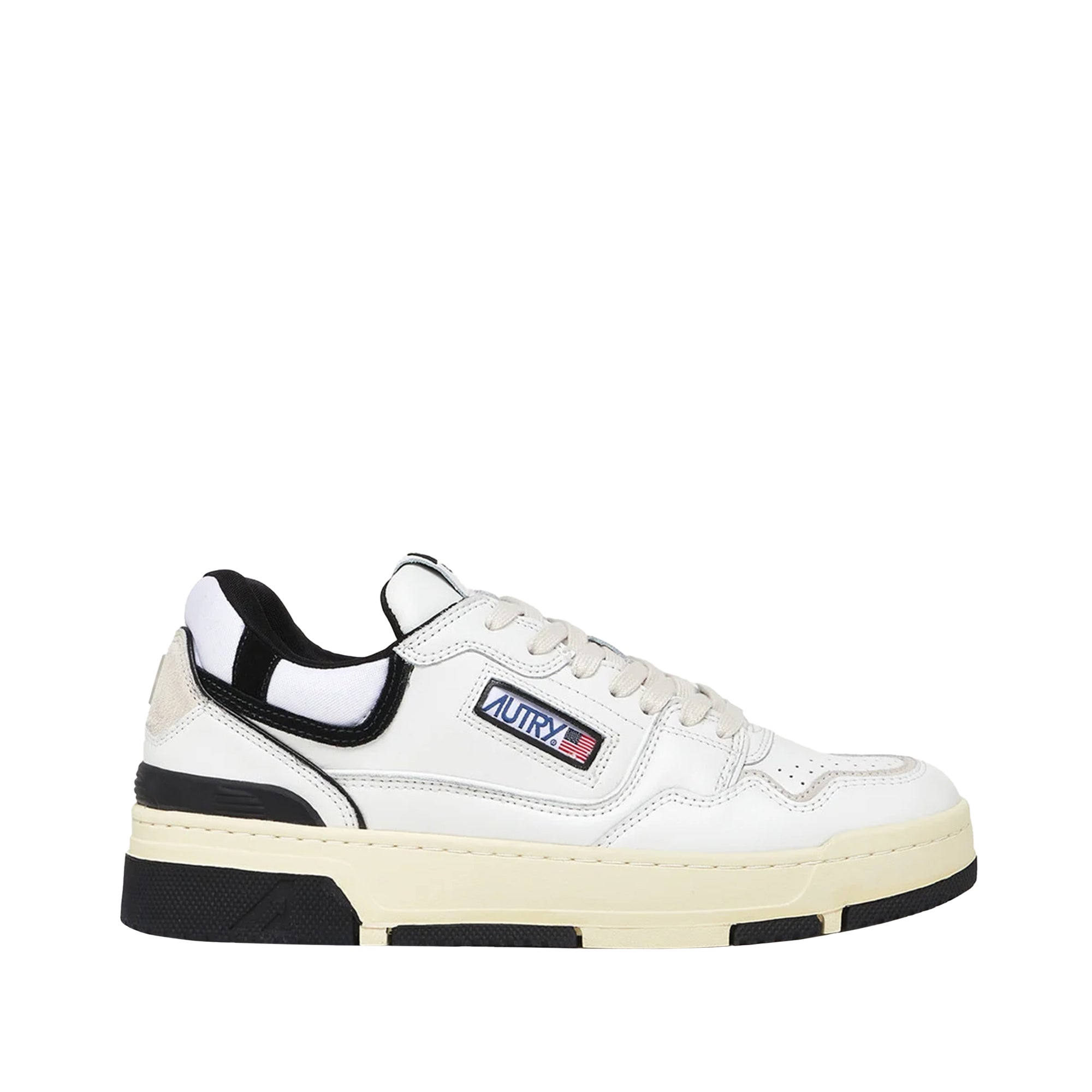 CLC Low Leather White Black