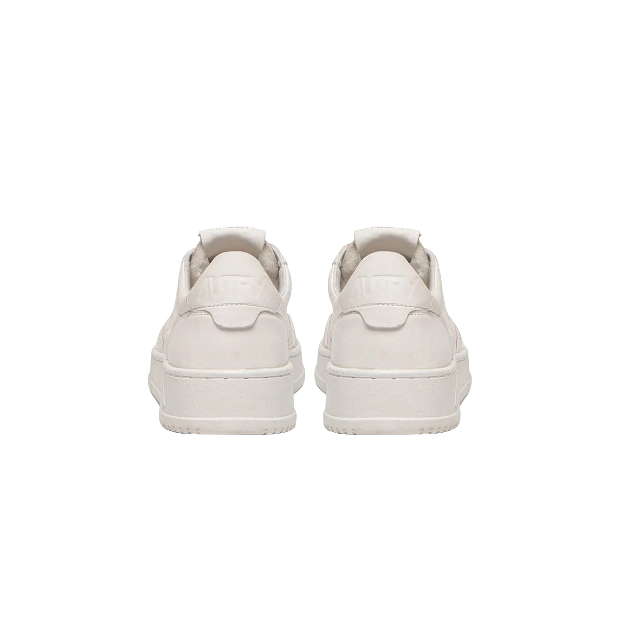 Medalist Low Leather Soft White