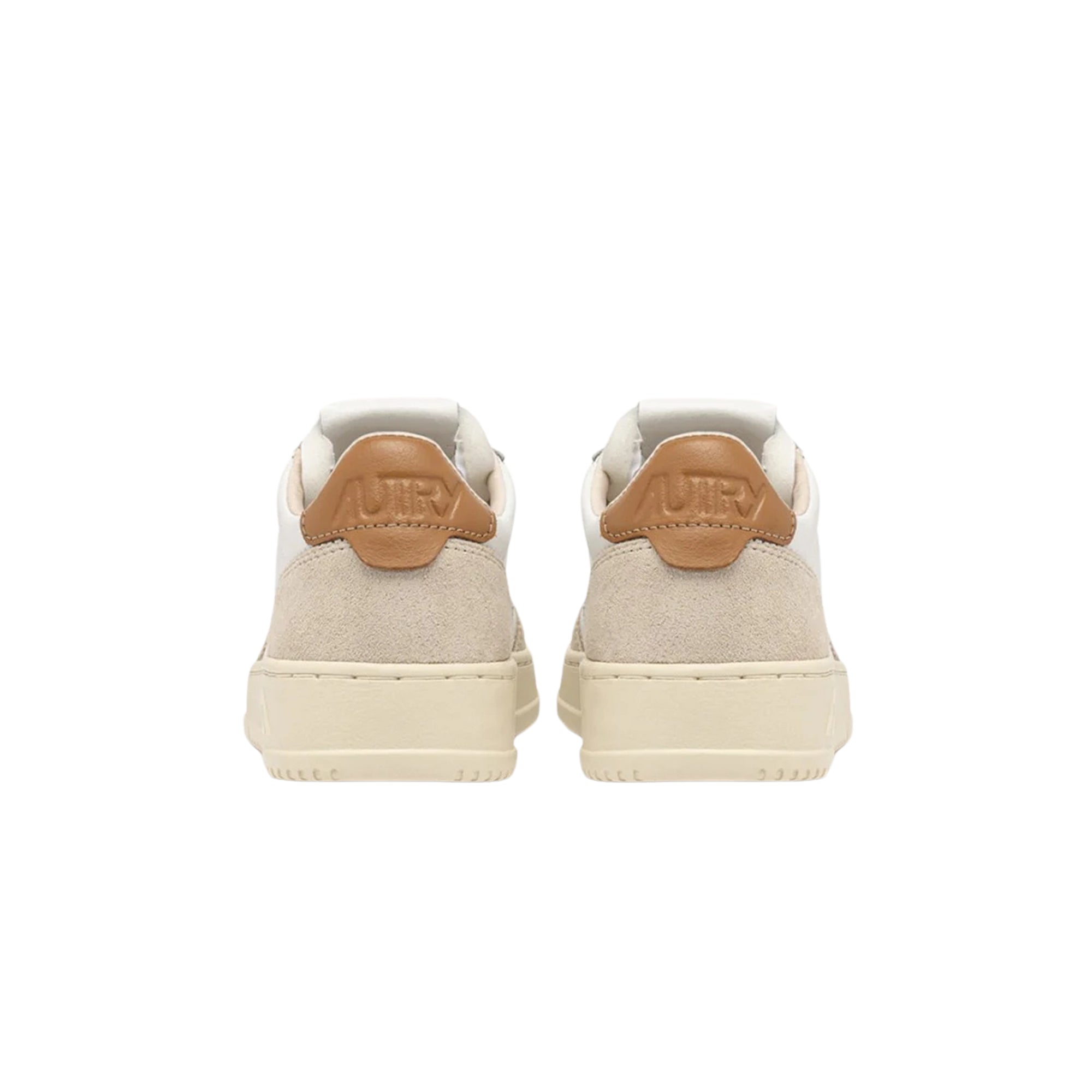 Medalist Low Suede White Brown