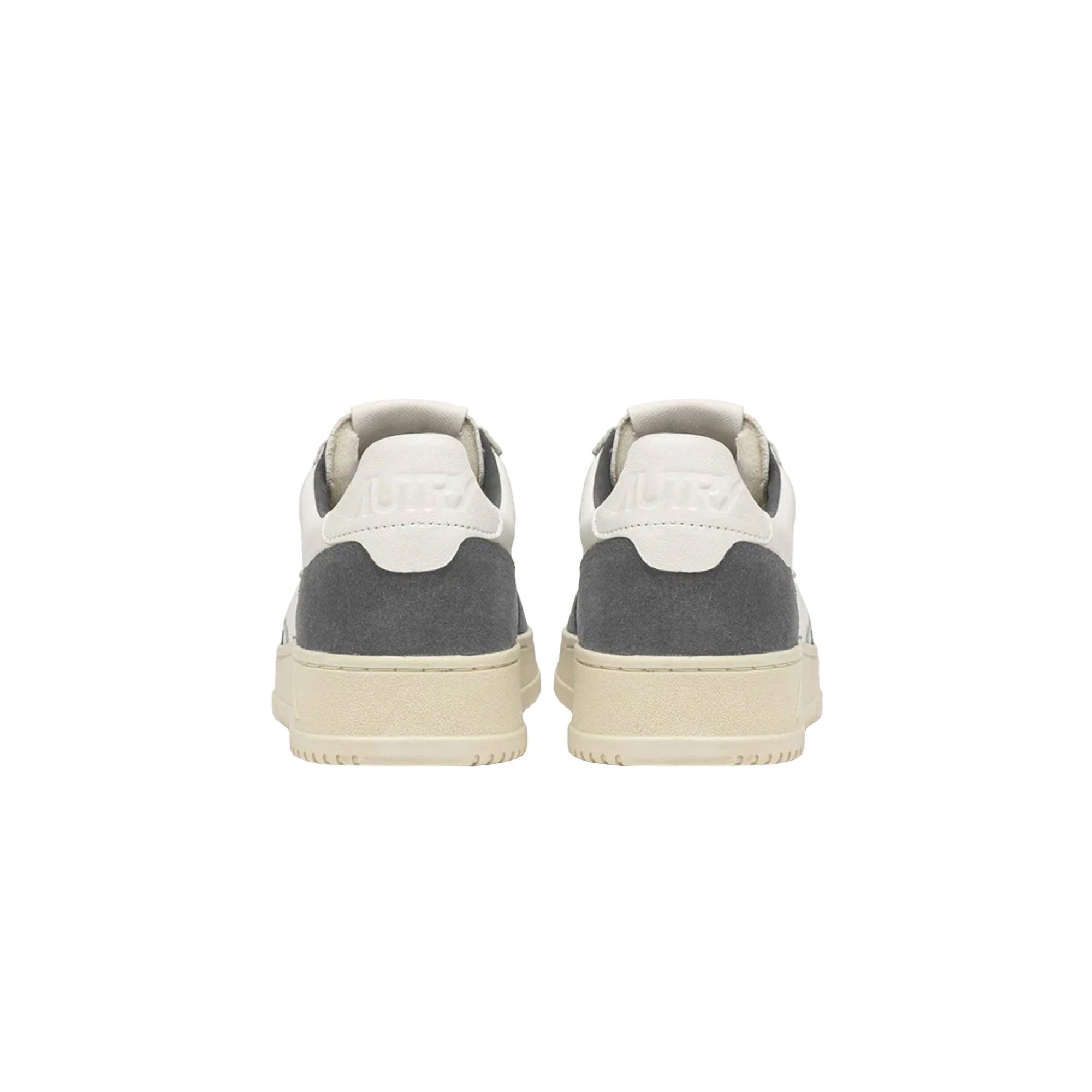 Medalist Low Suede White Grey