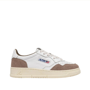 Medalist Low Suede White Tobacco
