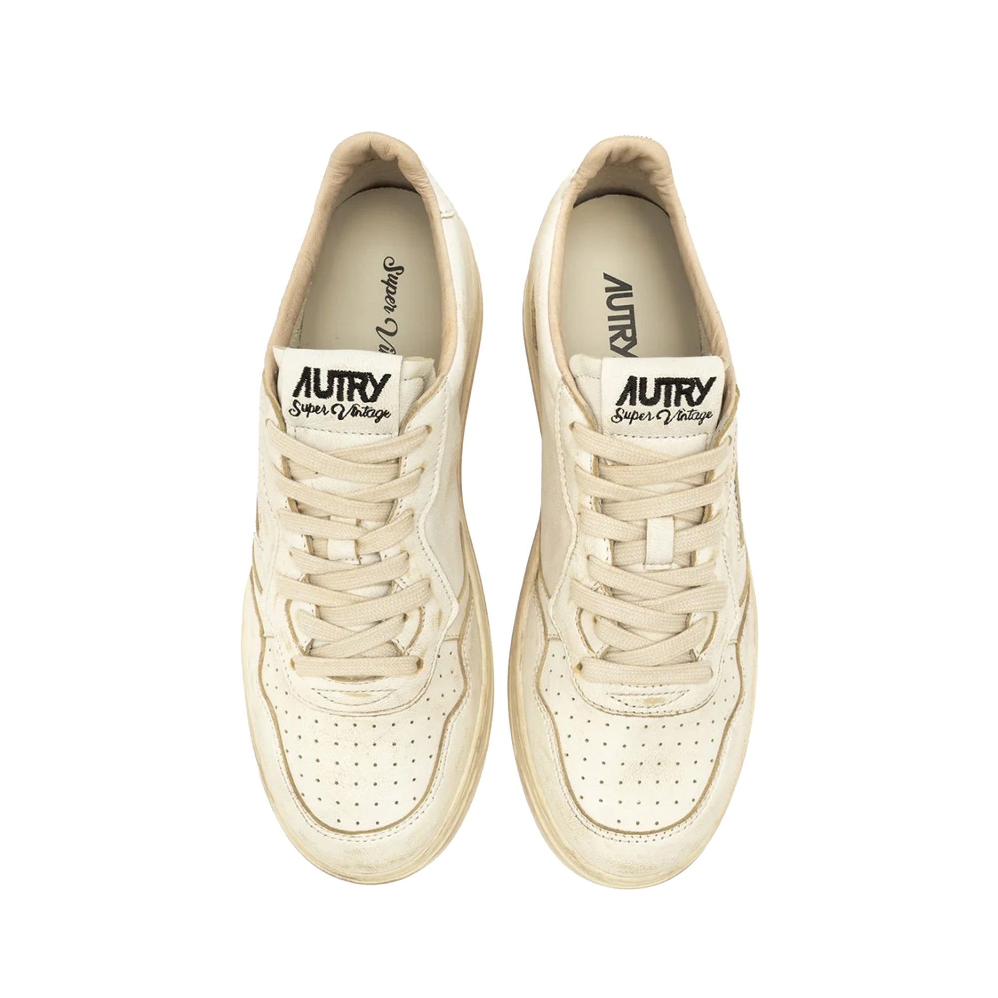 Medalist Low Super Vintage White
