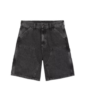 Double Knee Shorts Black