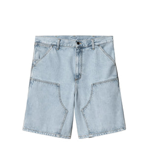 Double Knee Shorts Bleached