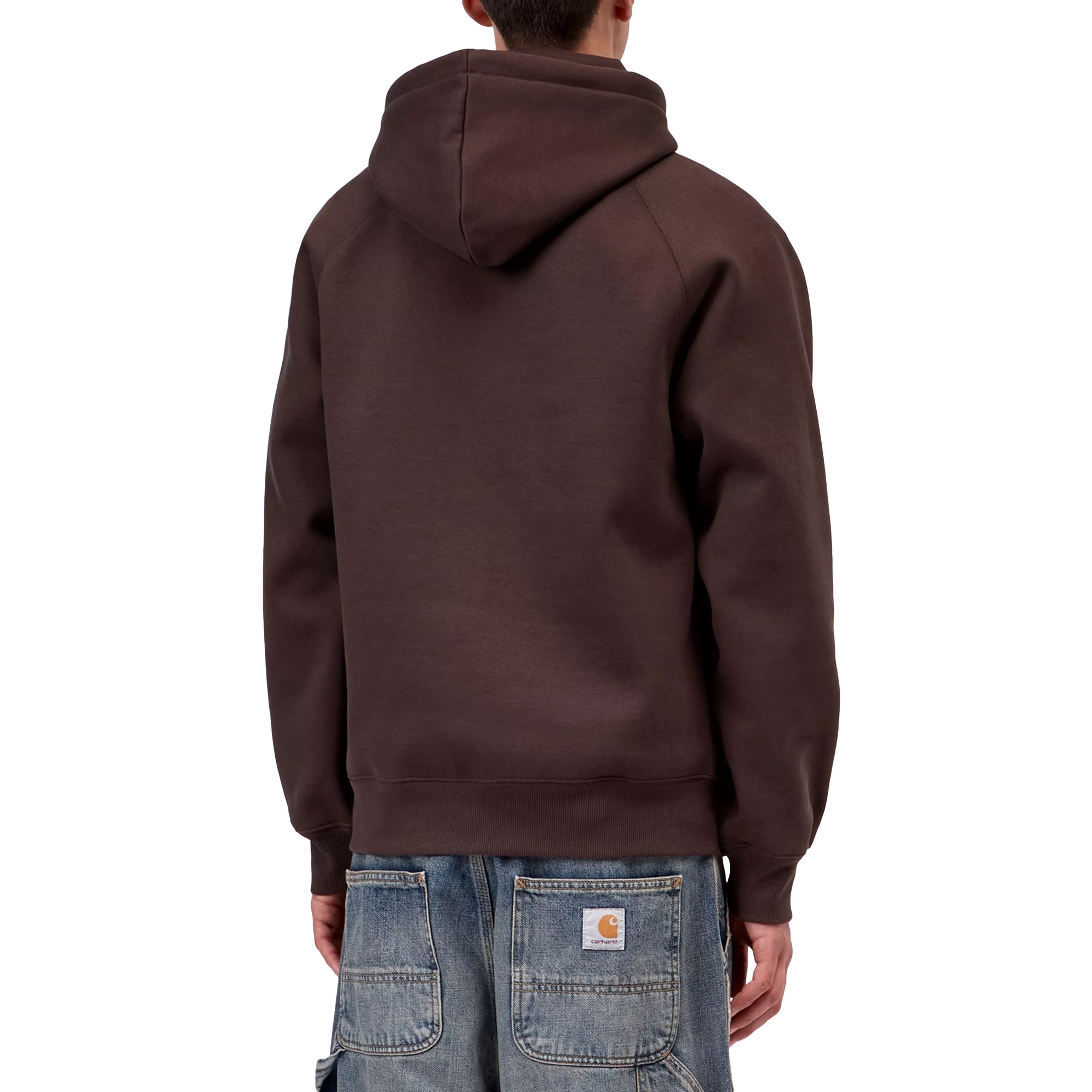 Hooded Chase Sweatshirt Brown