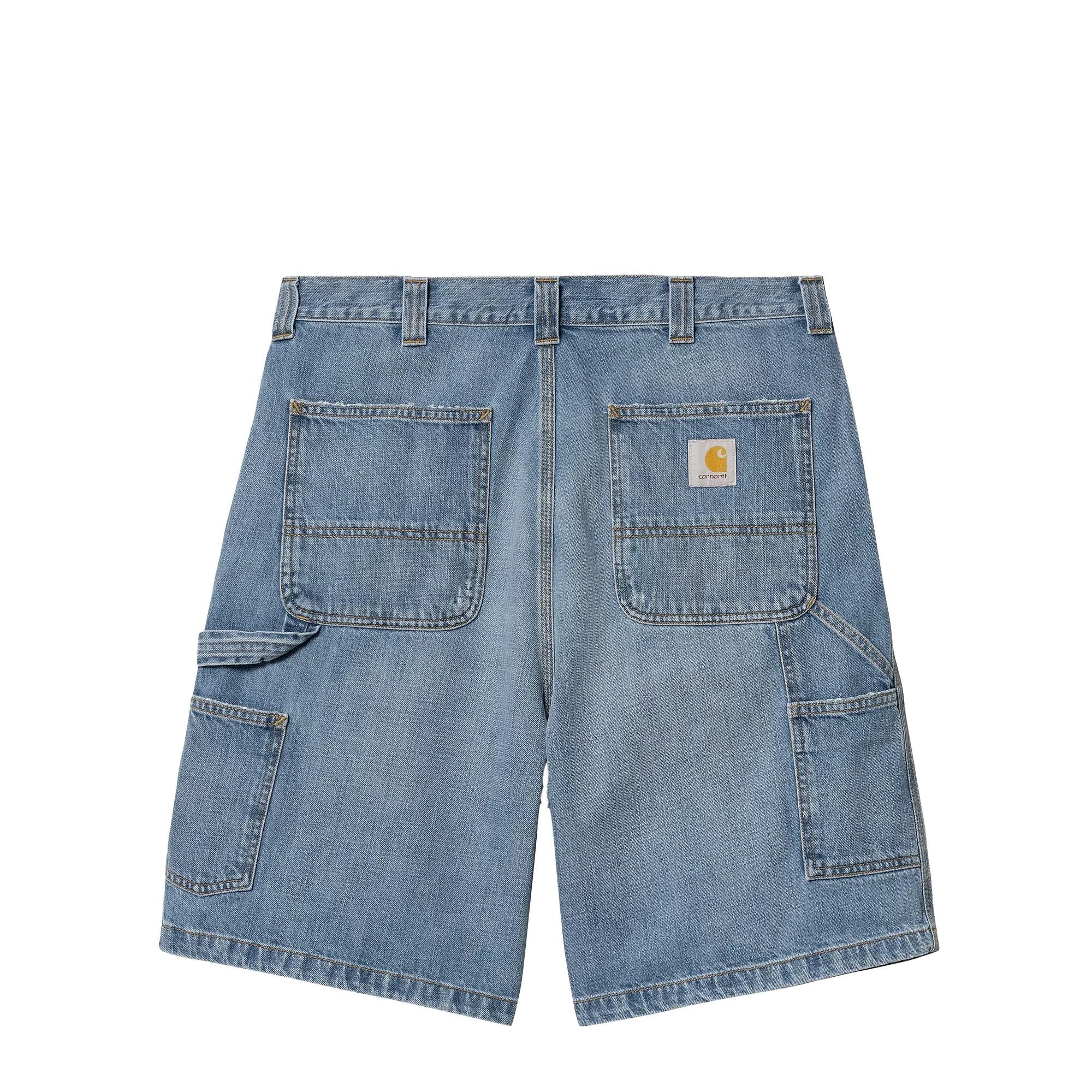 Single Knee Short Blue