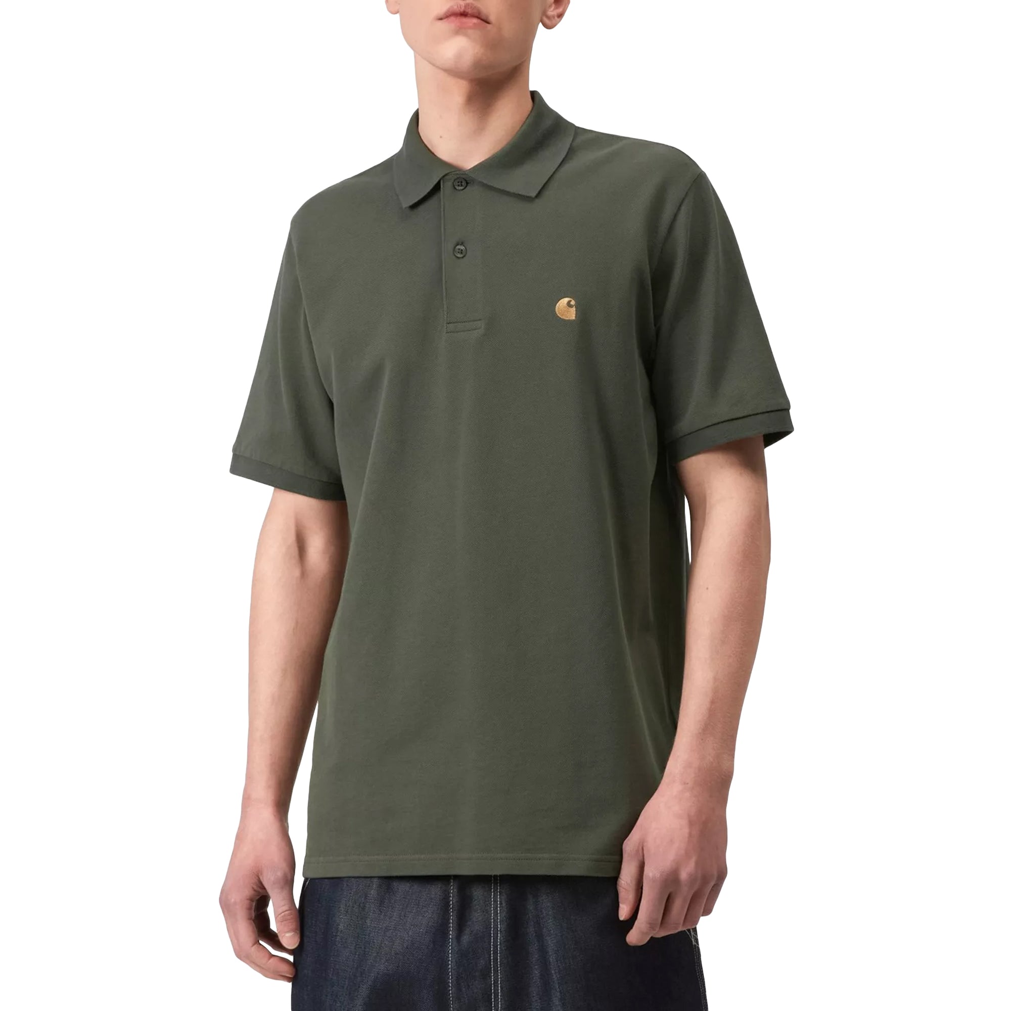 SS Chase Pique Polo Green