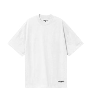 SS Magazine Script T-Shirt White