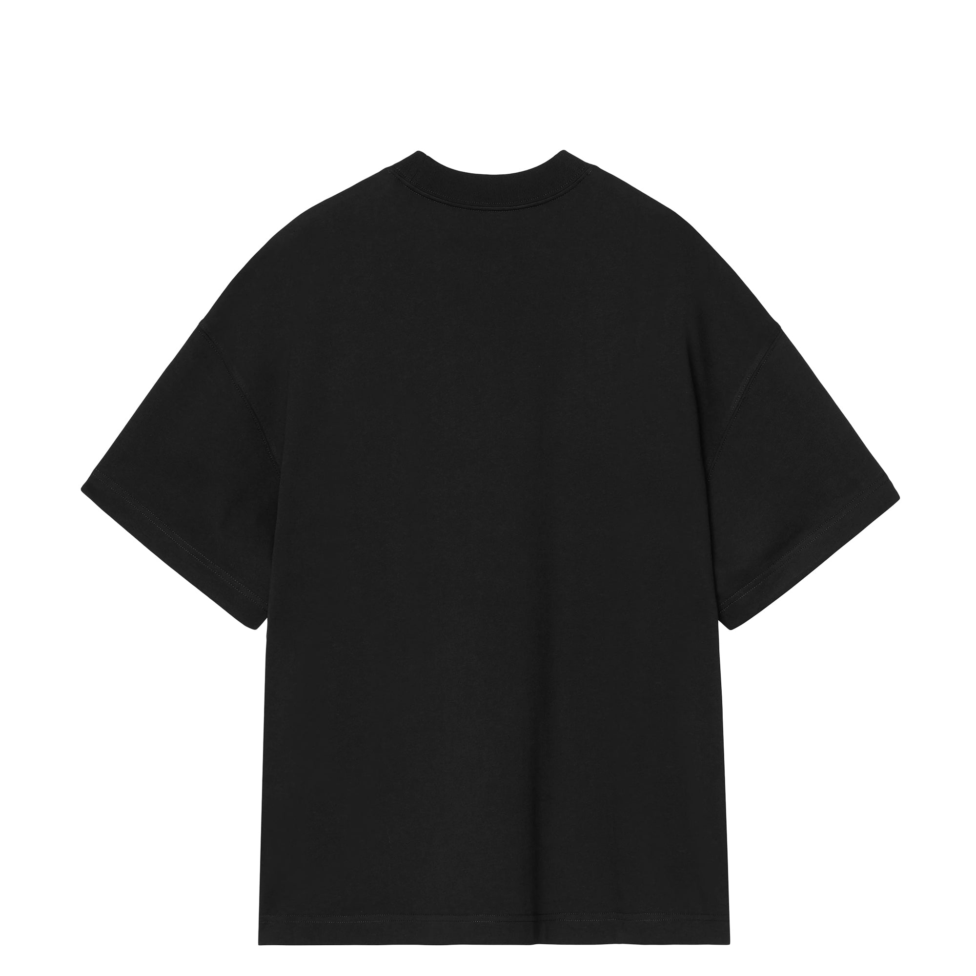 SS Magazine Script T-Shirt Black