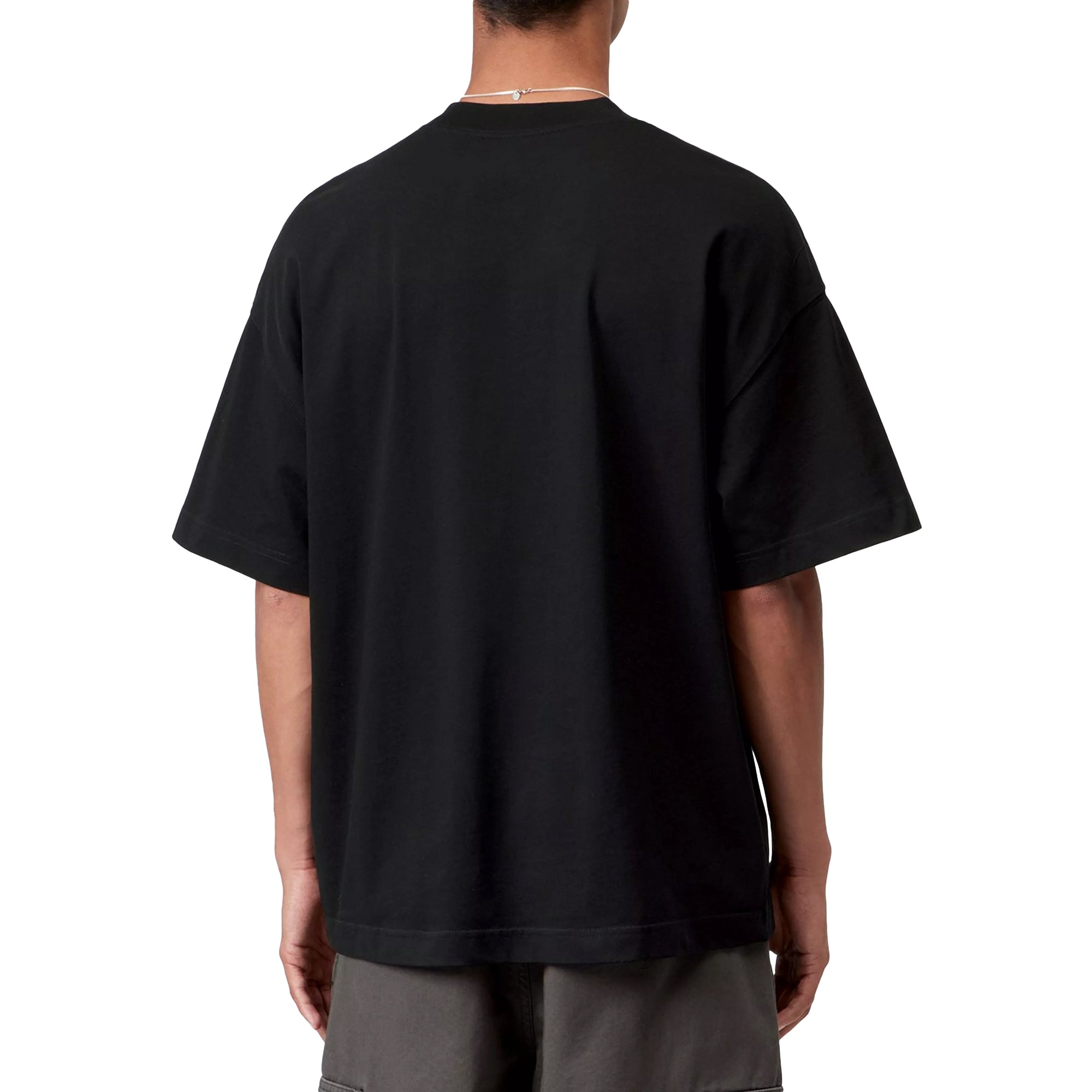 SS Magazine Script T-Shirt Black